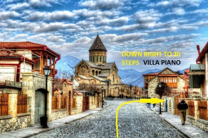 Villa Piano Mtsʼkhetʼa Exteriör bild